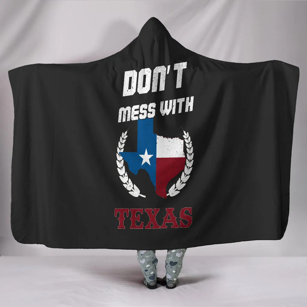 Custom Hoodie Blanket - All For Texas