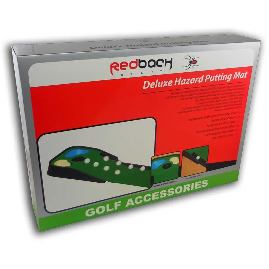 Deluxe Putting Mat with Ball Return