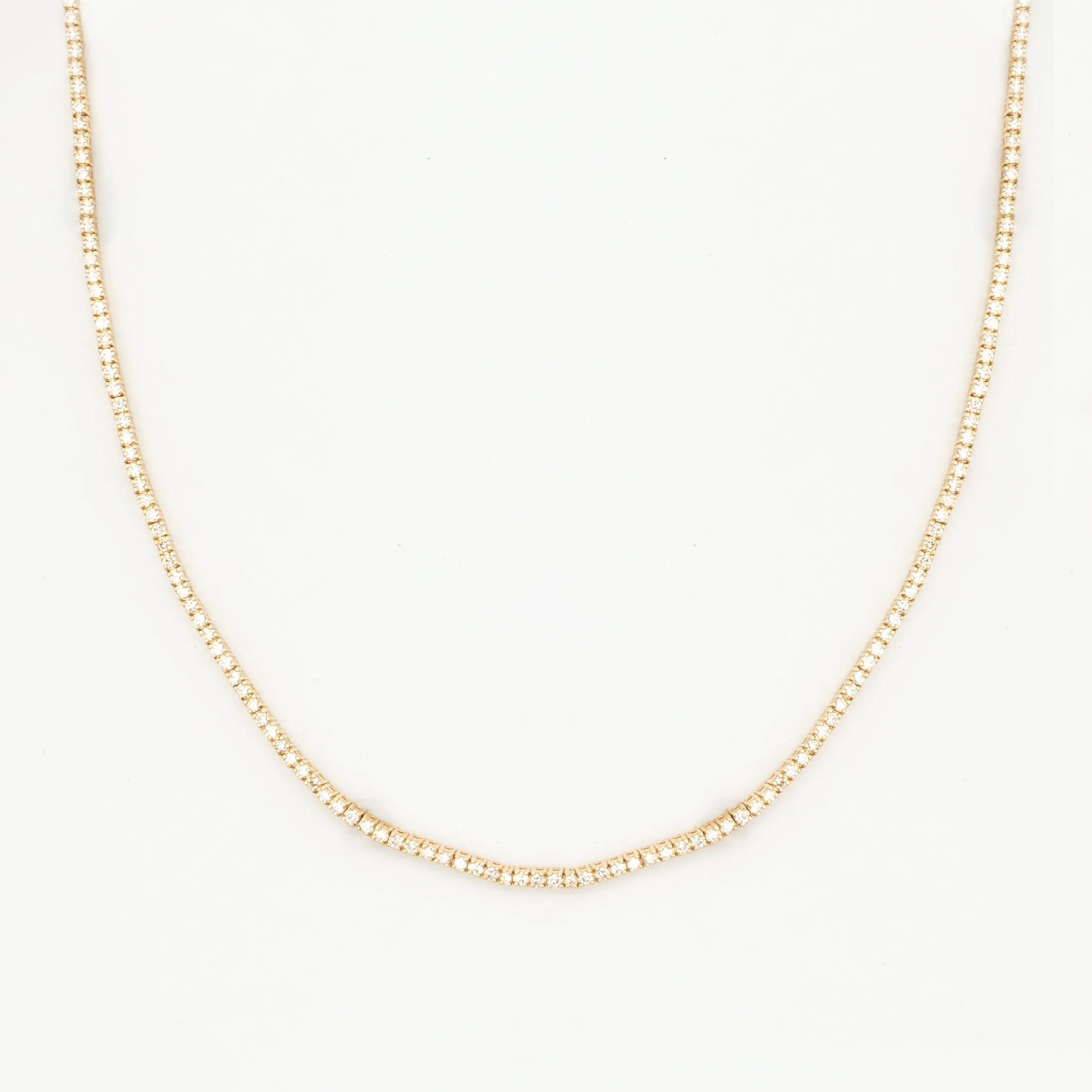 Diamond Skinny Tennis Choker