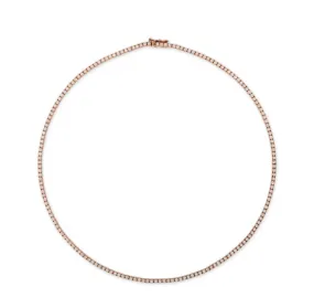 DIAMOND TENNIS TWIGGY NECKLACE