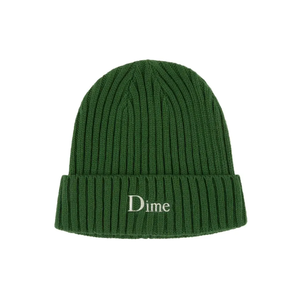 Dime MTL Classic Fold Beanie Ivy Green