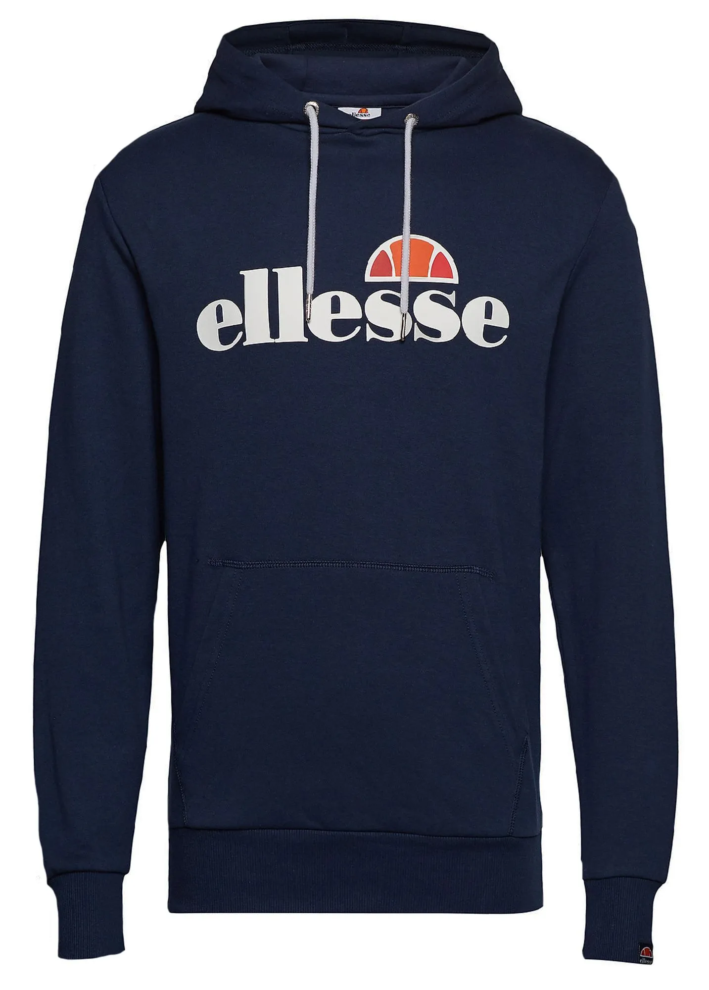 Ellesse Brisbane Logo Overhead Hoodie Navy