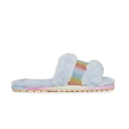 EMU Australia Wrenlette Tie Dye Slippers in Grey Mist