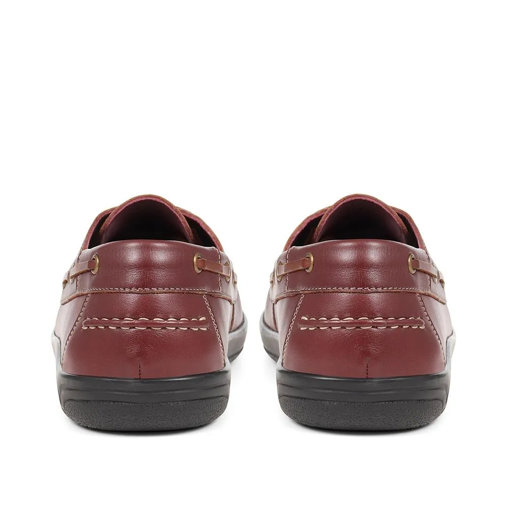 Extra Wide Leather Moccasins - RICARDO / 323 743