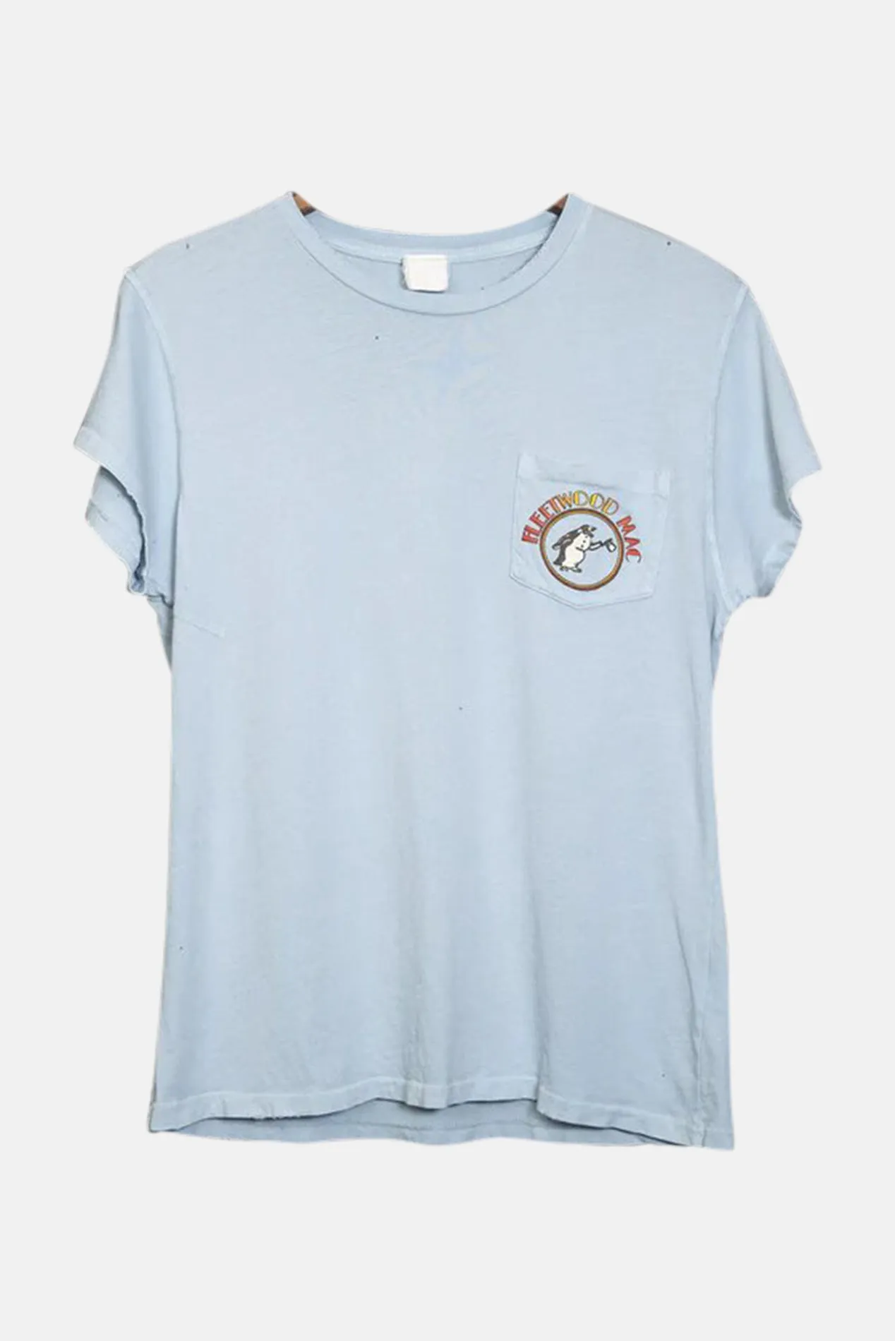 Fleetwood Mac in Concert Pocket Tee Cloud