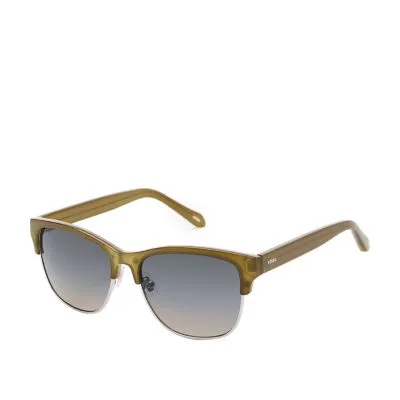 Fossil Outlet Women's Square Sunglasses