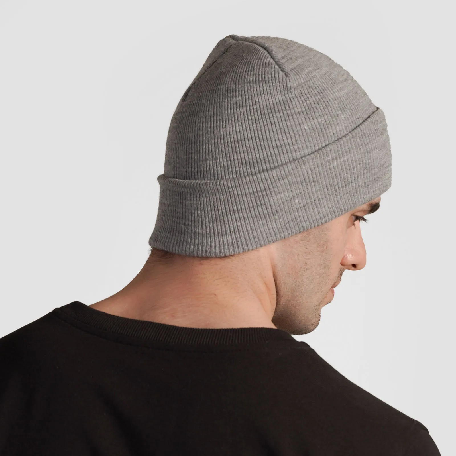 GA Peak Beanie (Heather Grey)