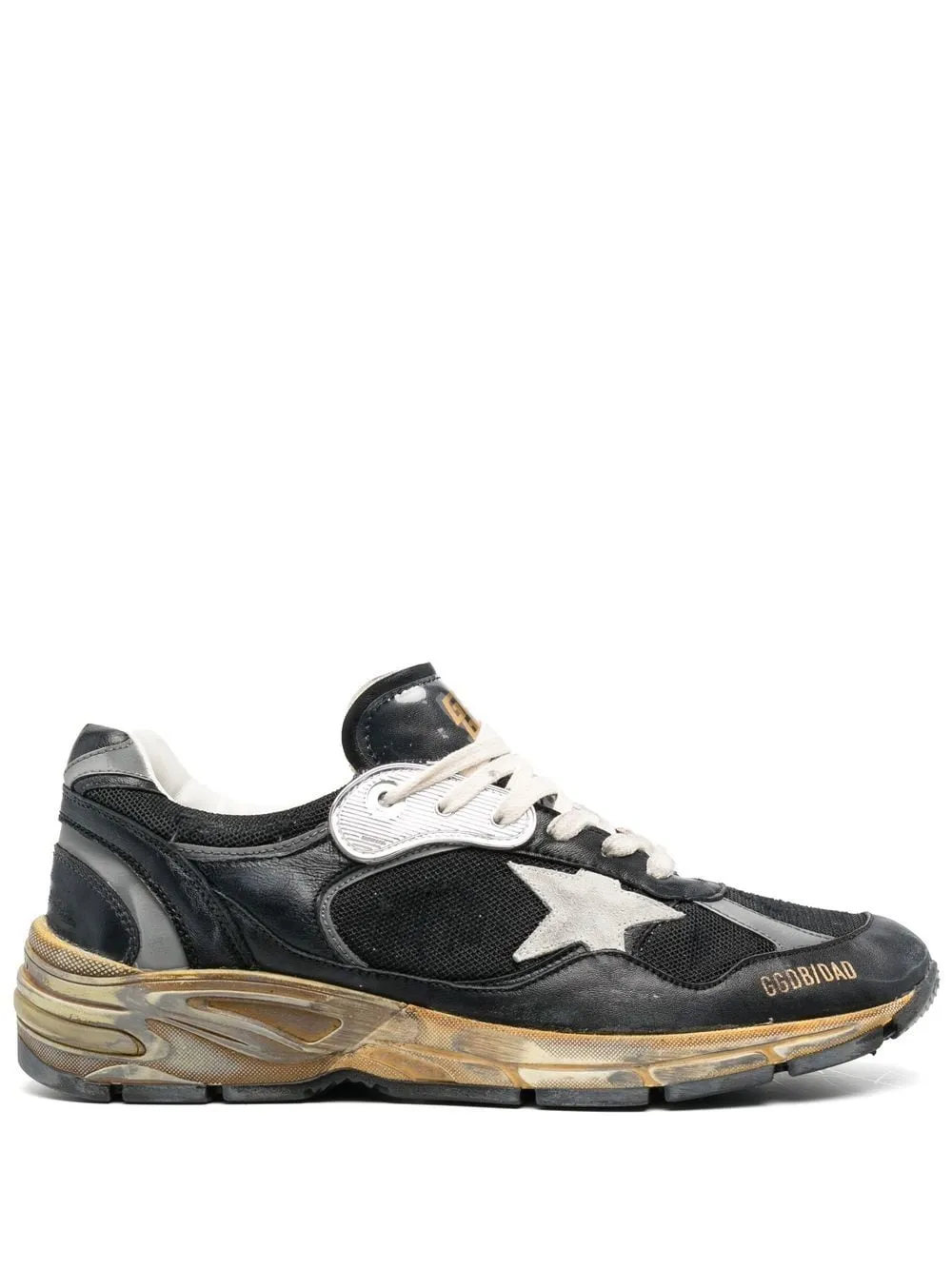 Golden Goose Dad Star Leather Sneakers