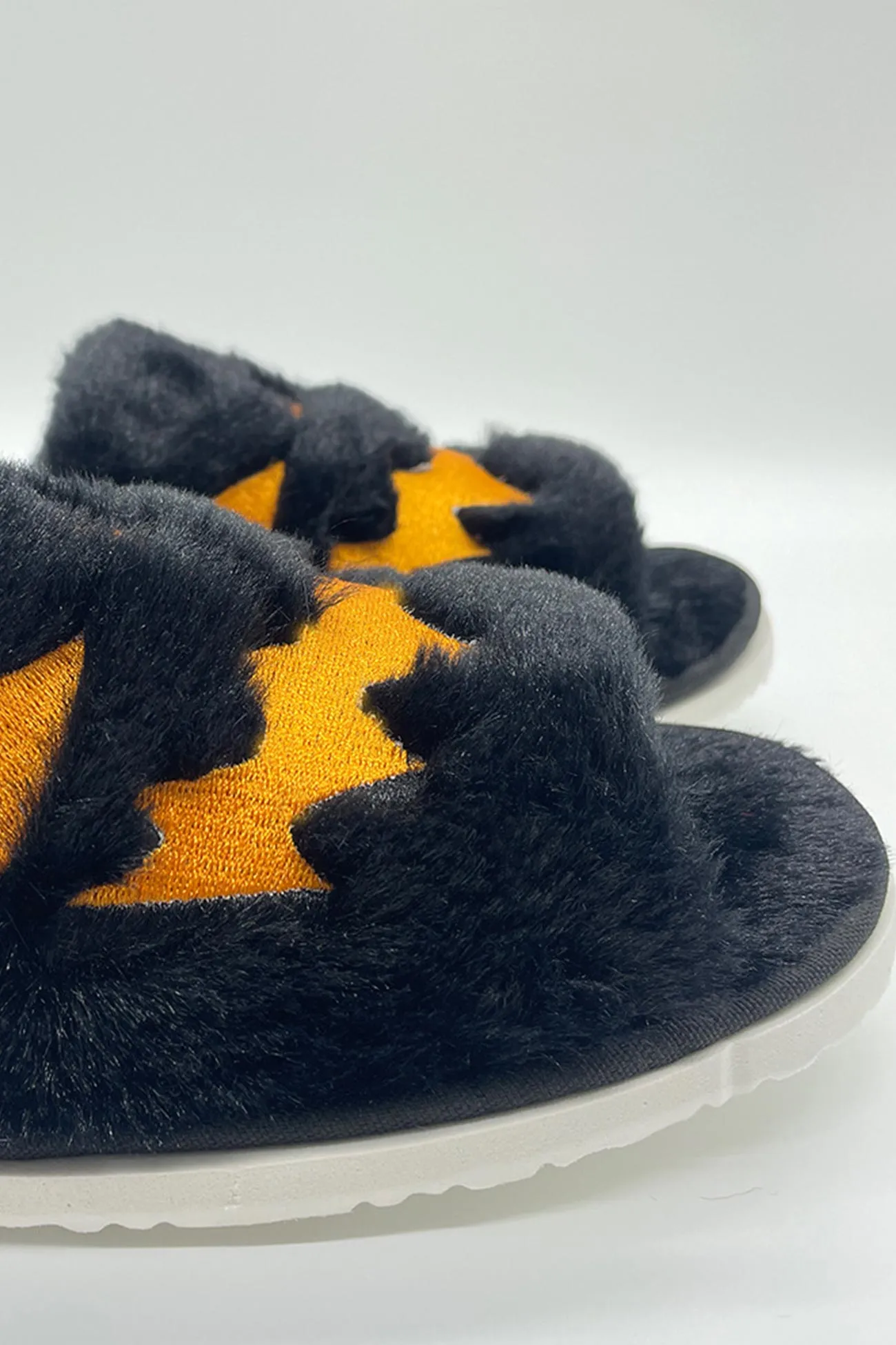 Halloween Pumpkin Flat Slippers