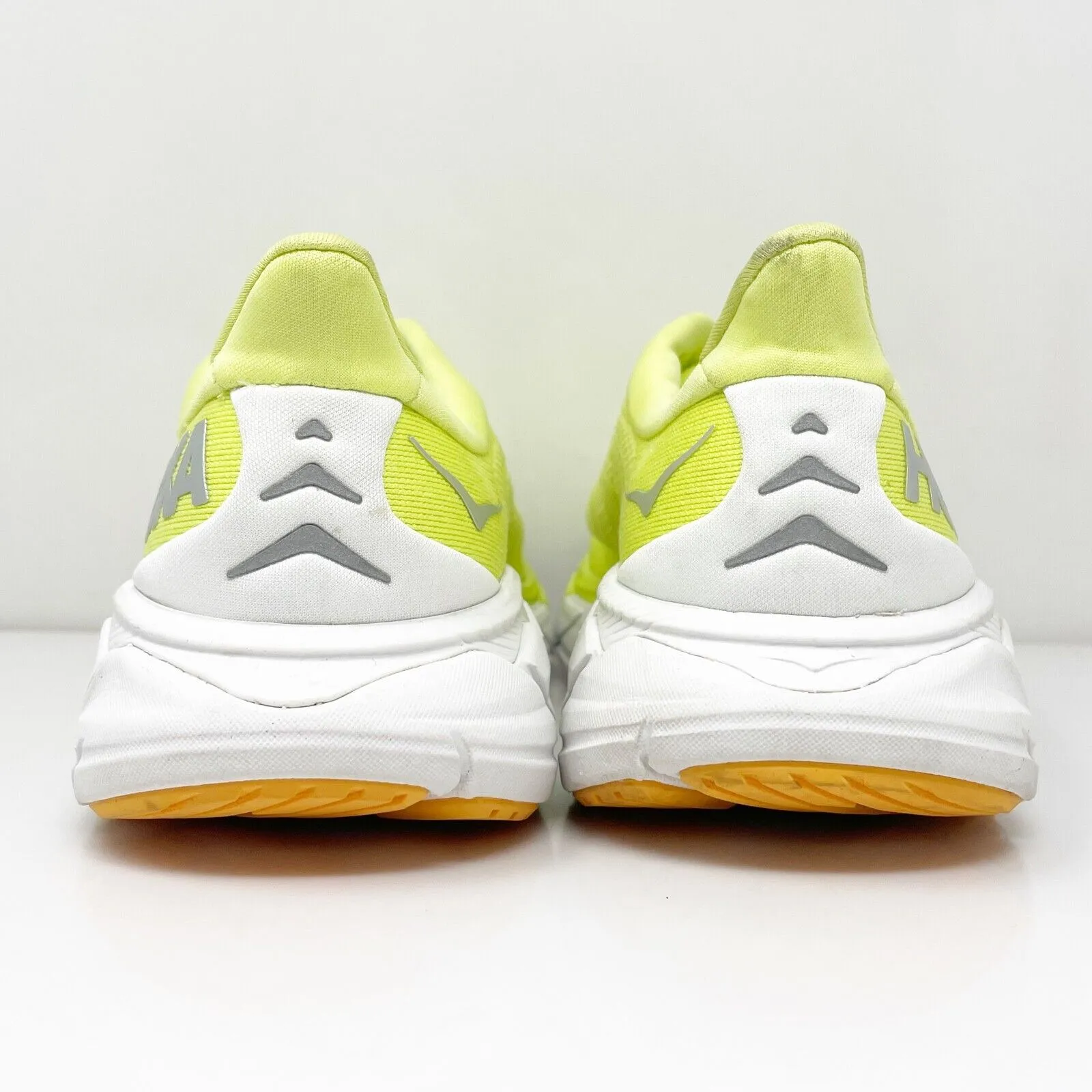 Hoka One One Womens Arahi 6 1123195 CGWHT Yellow Running Shoes Sneakers Sz 6.5 B