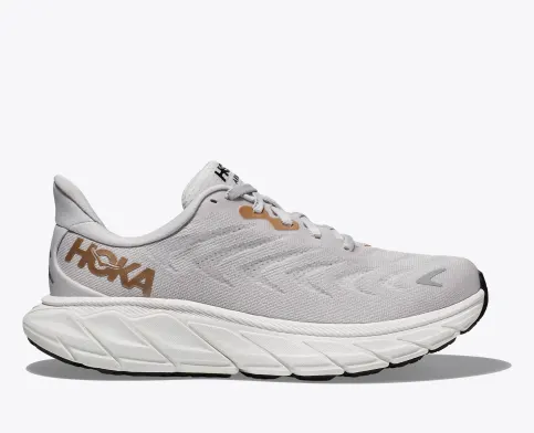 Hoka Women’s Arahi 6 Athletic Shoes- Nimbus Cloud/Rose Gold