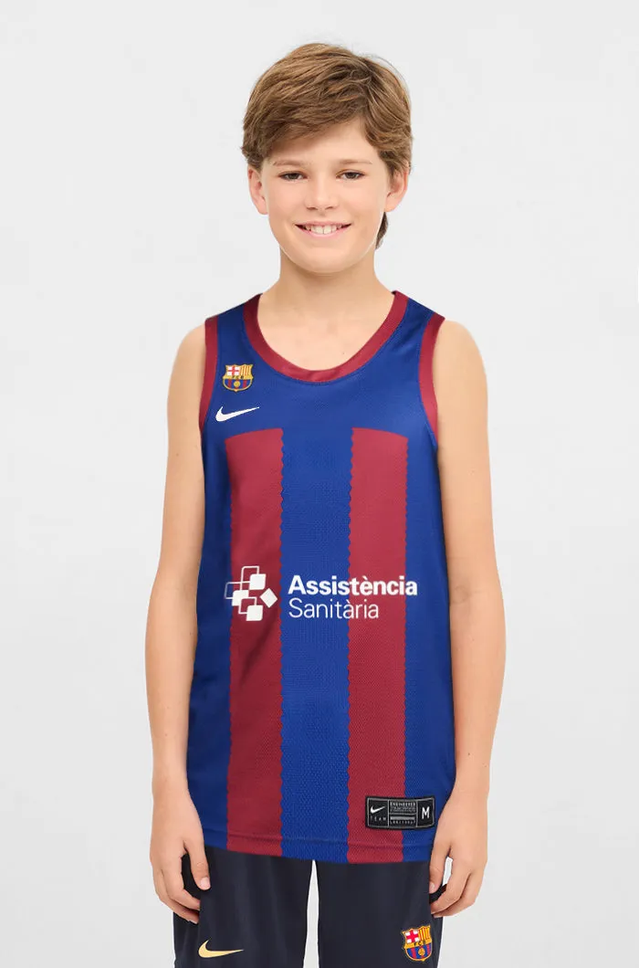 Home Kit Basketball Shirt – Junior