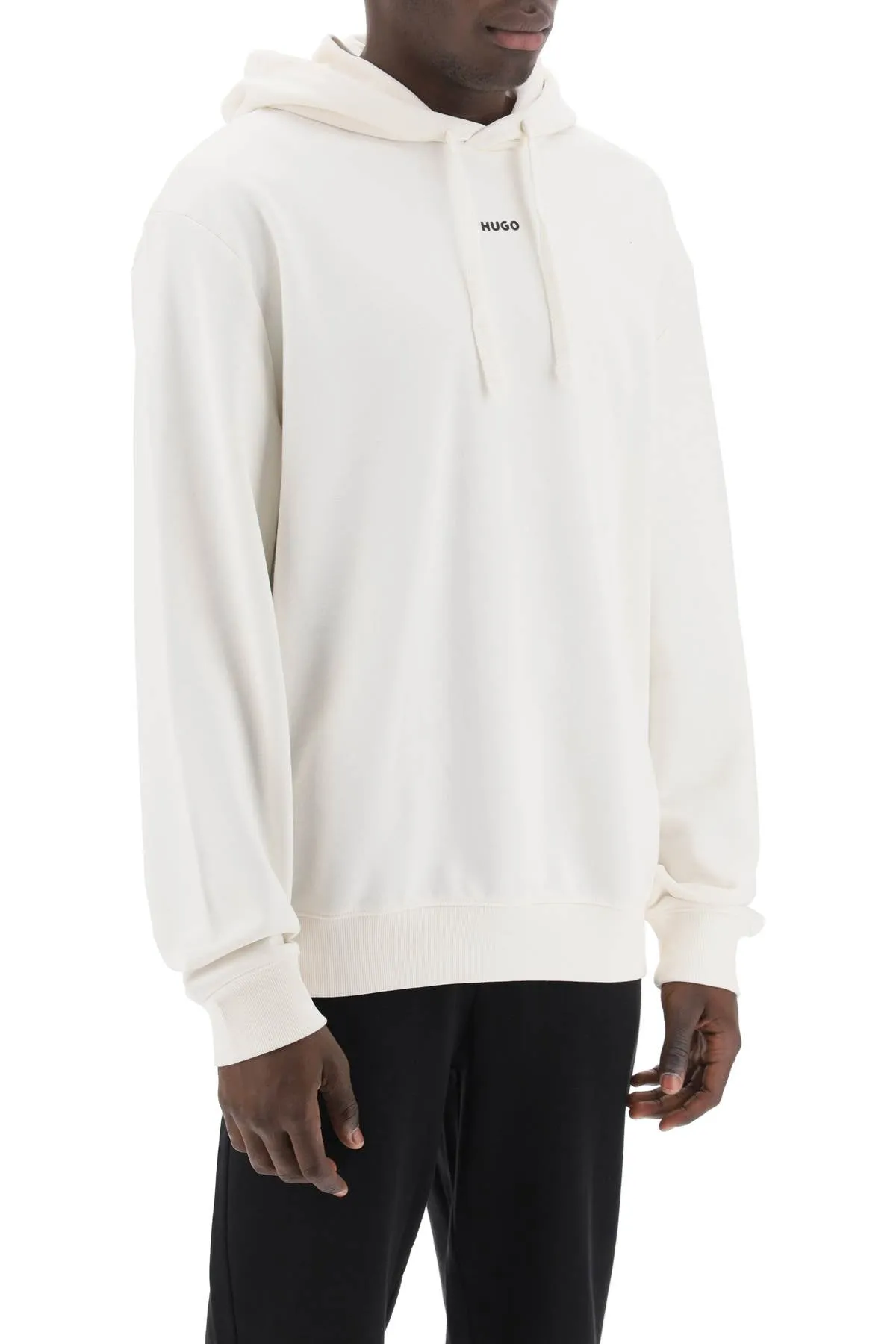 Hugo Dapo Hoodie   White