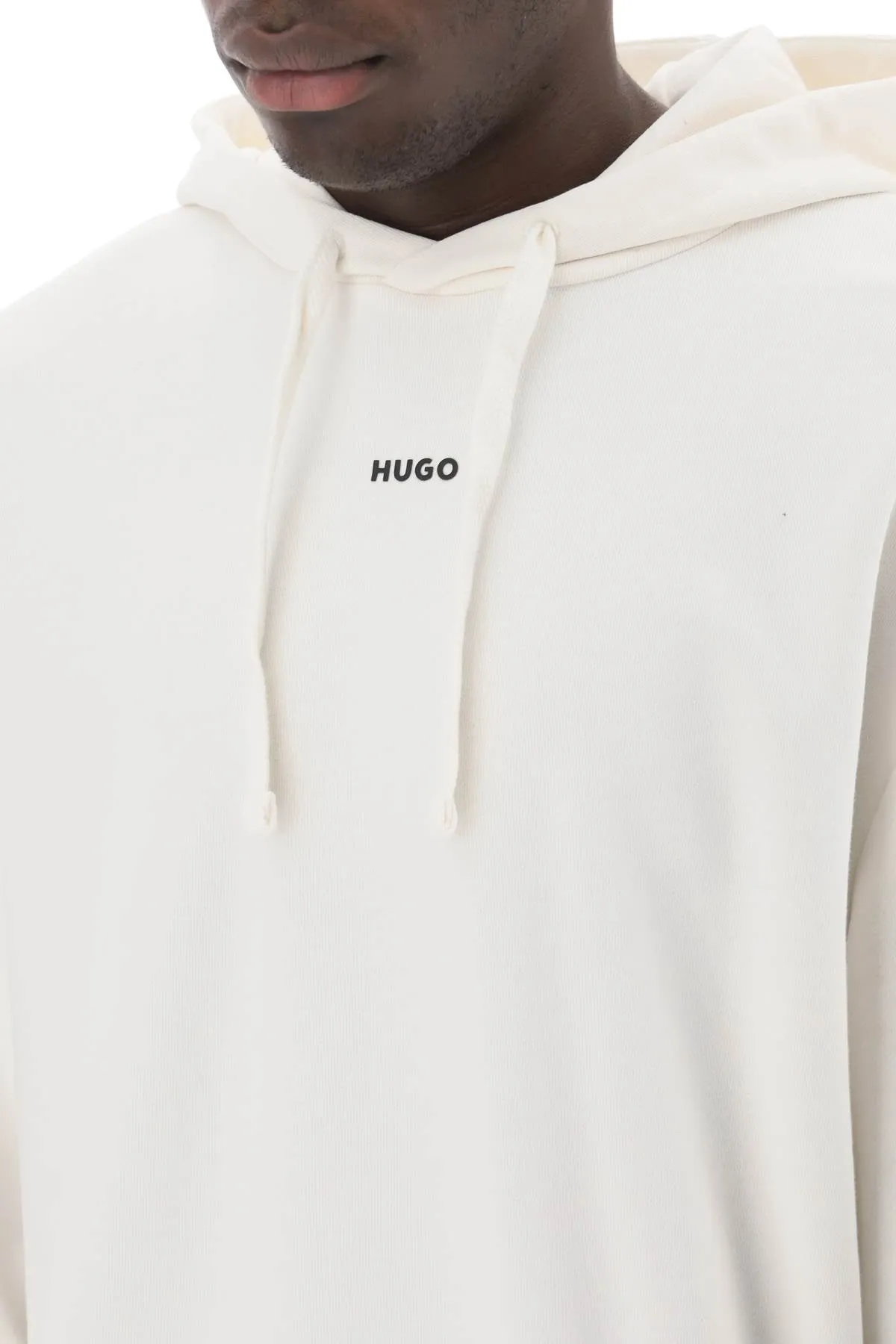 Hugo Dapo Hoodie   White