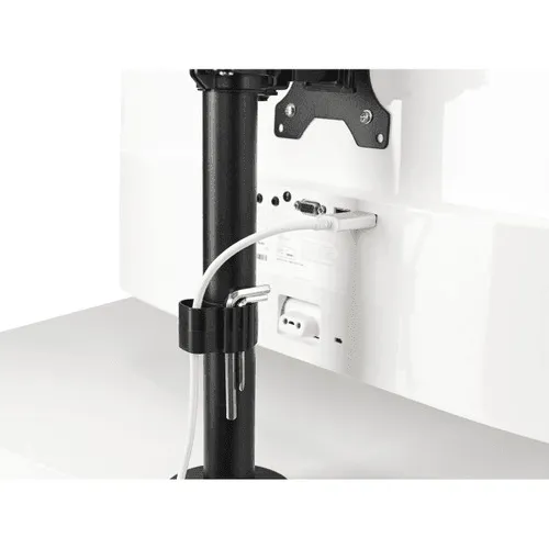 Kensington Vertical Stacking Dual Monitor Arm Black