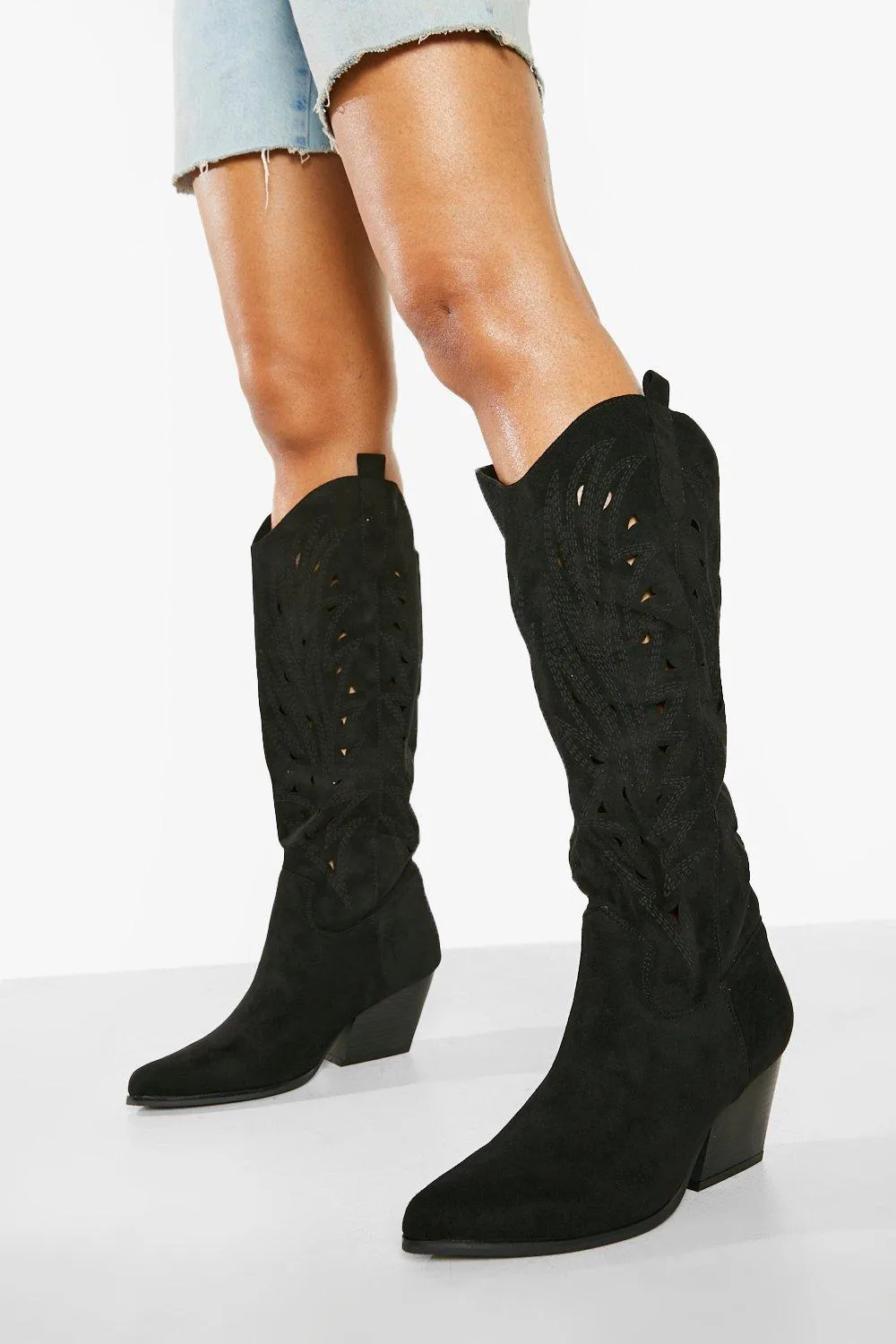 Knee High Western Boots