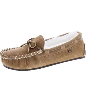 Lamo Britain Moc II Womens Suede Slip On Moccasins