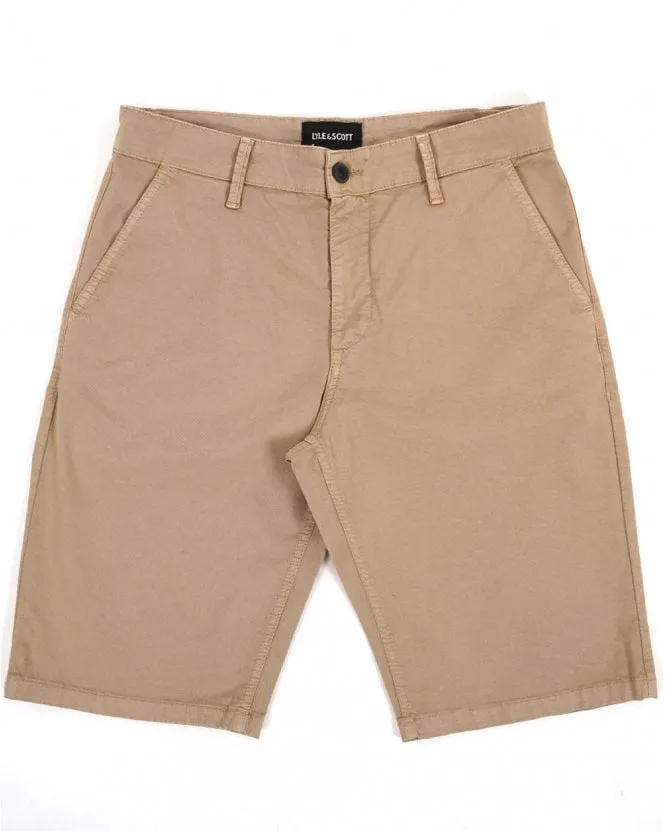 Lyle & Scott Anfield Chino Shorts Sand