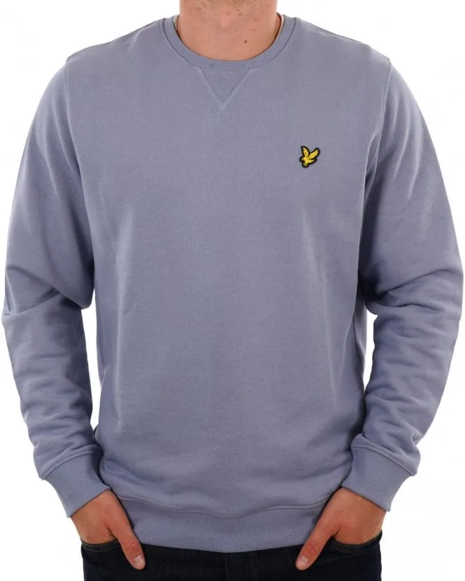 Lyle & Scott Crew Neck Sweatshirt Crafted Blue