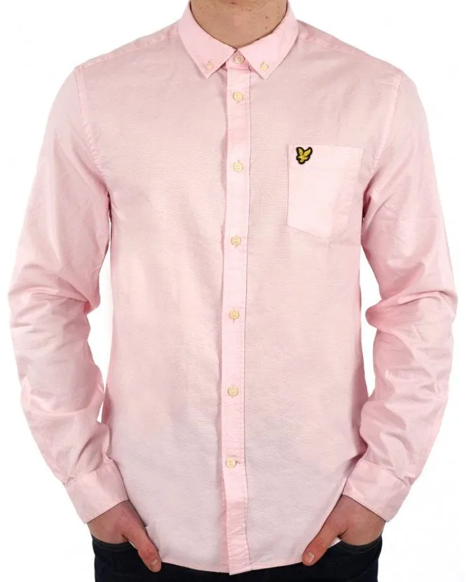 Lyle & Scott Lightweight Oxford Shirt Light Pink