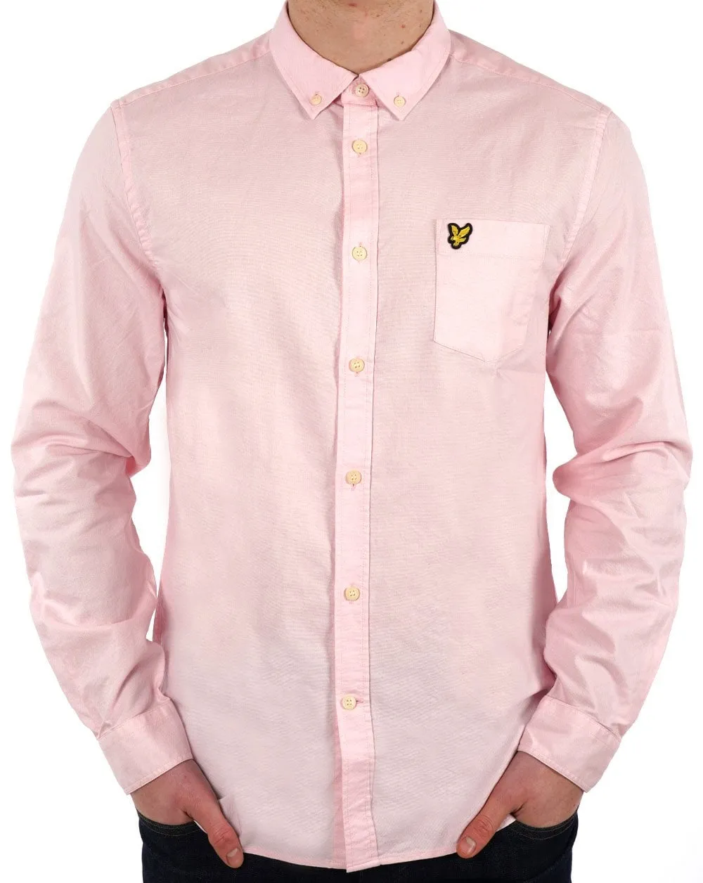 Lyle & Scott Lightweight Oxford Shirt Light Pink