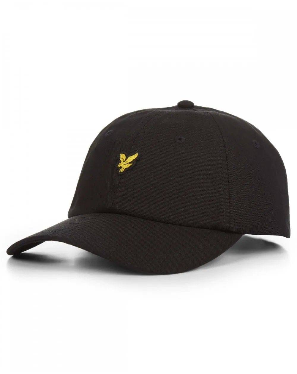 Lyle And Scott Cotton Twill Baseball Cap True Black