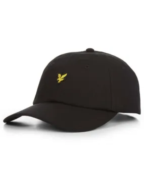 Lyle And Scott Cotton Twill Baseball Cap True Black