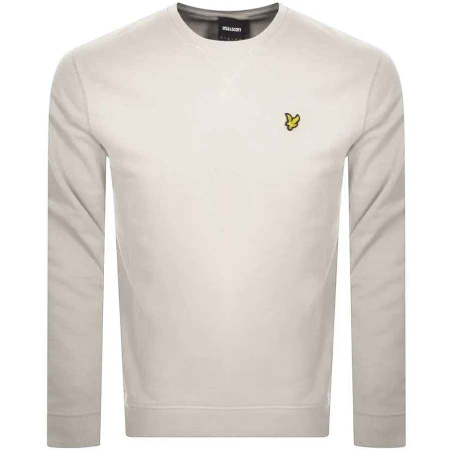 Lyle And Scott Crew Neck Sweatshirt Beige