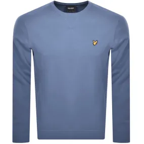 Lyle And Scott Crew Neck Sweatshirt Blue