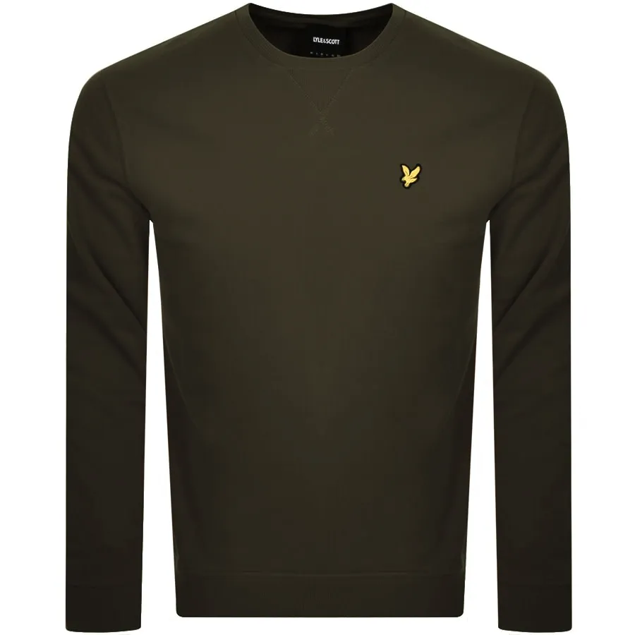 Lyle And Scott Crew Neck Sweatshirt Green