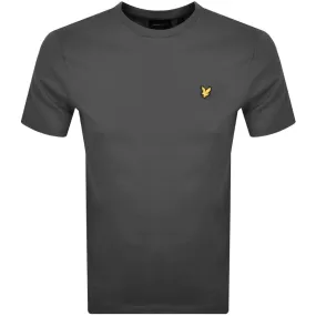 Lyle And Scott Crew Neck T Shirt Grey