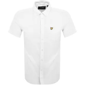 Lyle And Scott Short Sleeve Shirt White