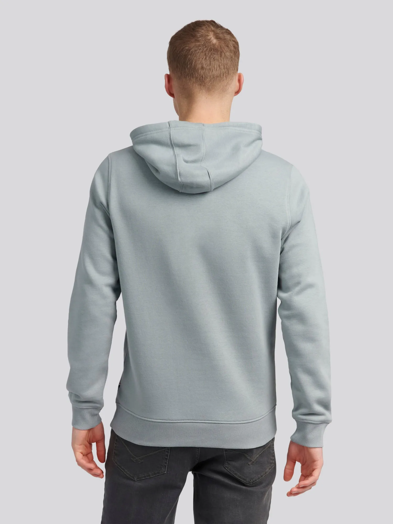 Mens Classic Fleece Hoodie in Monument