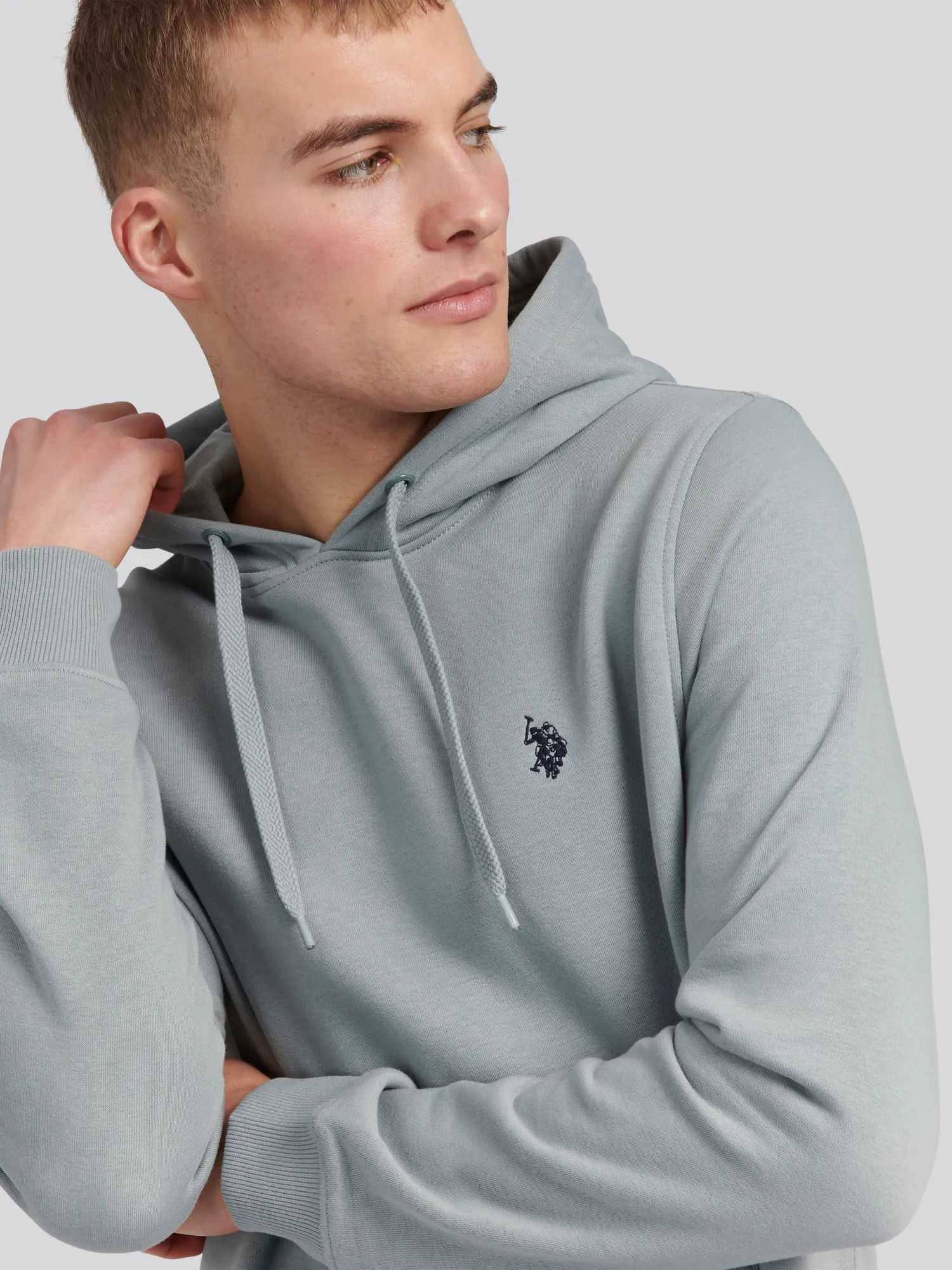 Mens Classic Fleece Hoodie in Monument