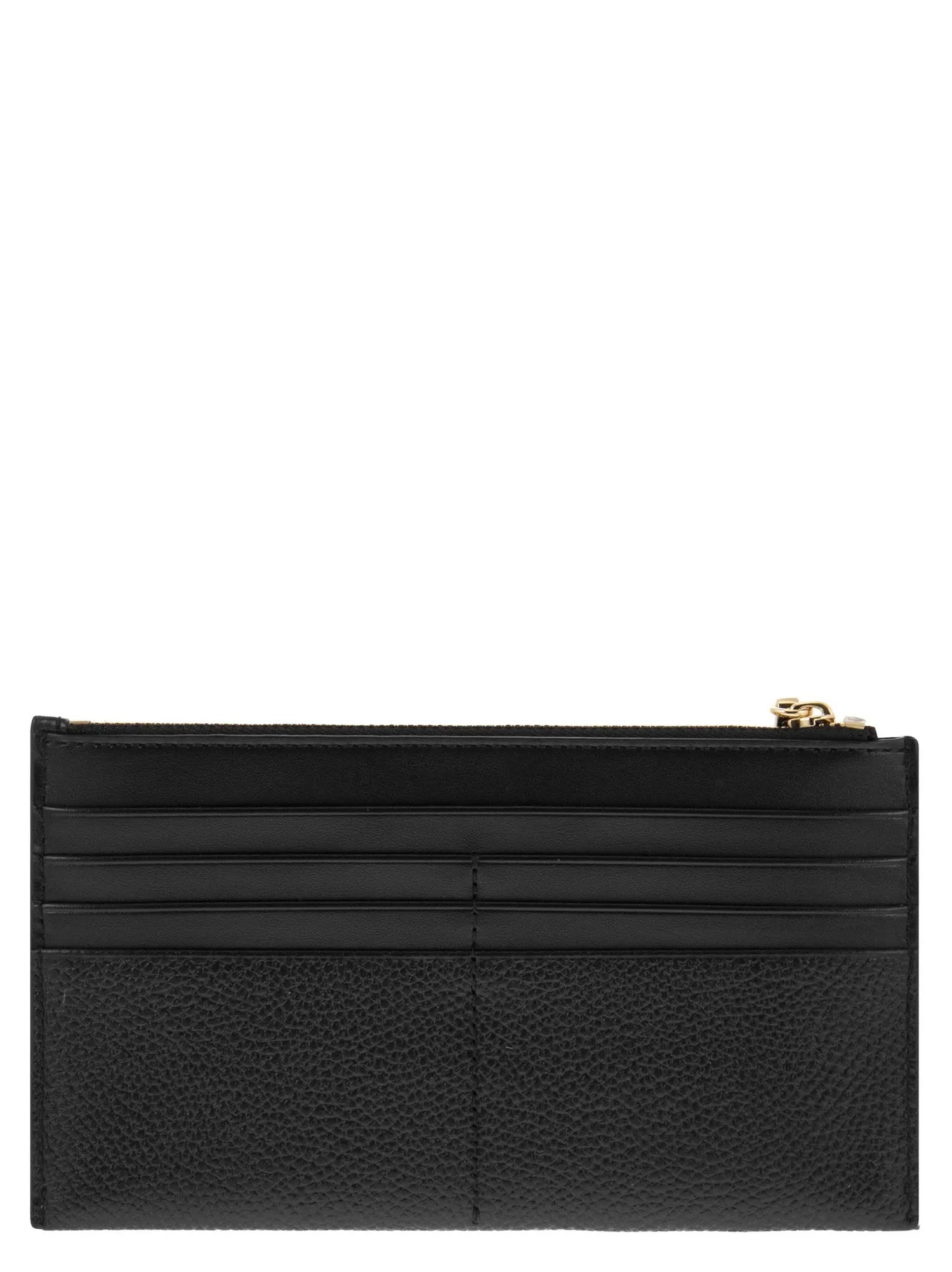 Michael Kors    Michael Kors Large Credit Card Holder In Grained Leather