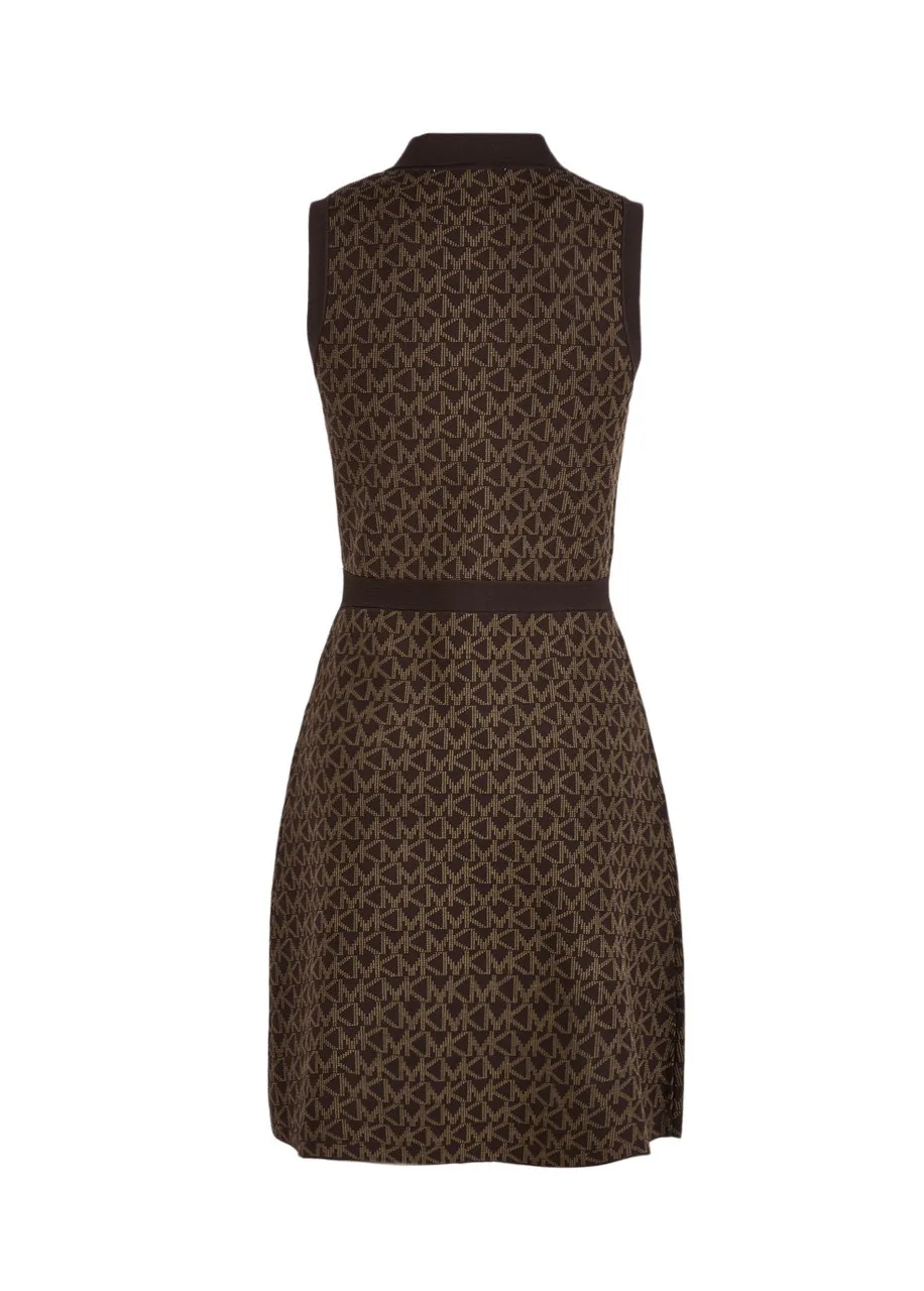 MICHAEL MICHAEL KORS Logo jacquard polo dress -                         -                     -                