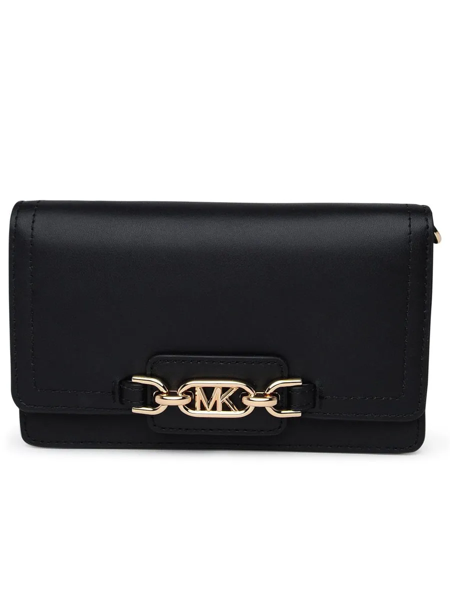 Michael Michael Kors    Michael Michael Kors Black Lear Extra Small Hear Bag