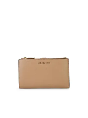 Michael Michael Kors    Michael Michael Kors Jet Set' Lear Wallet Nude