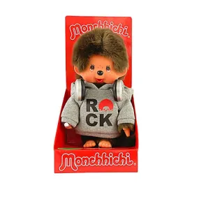 Monchhichi Fashion Rock Hoodie and Headset Boy