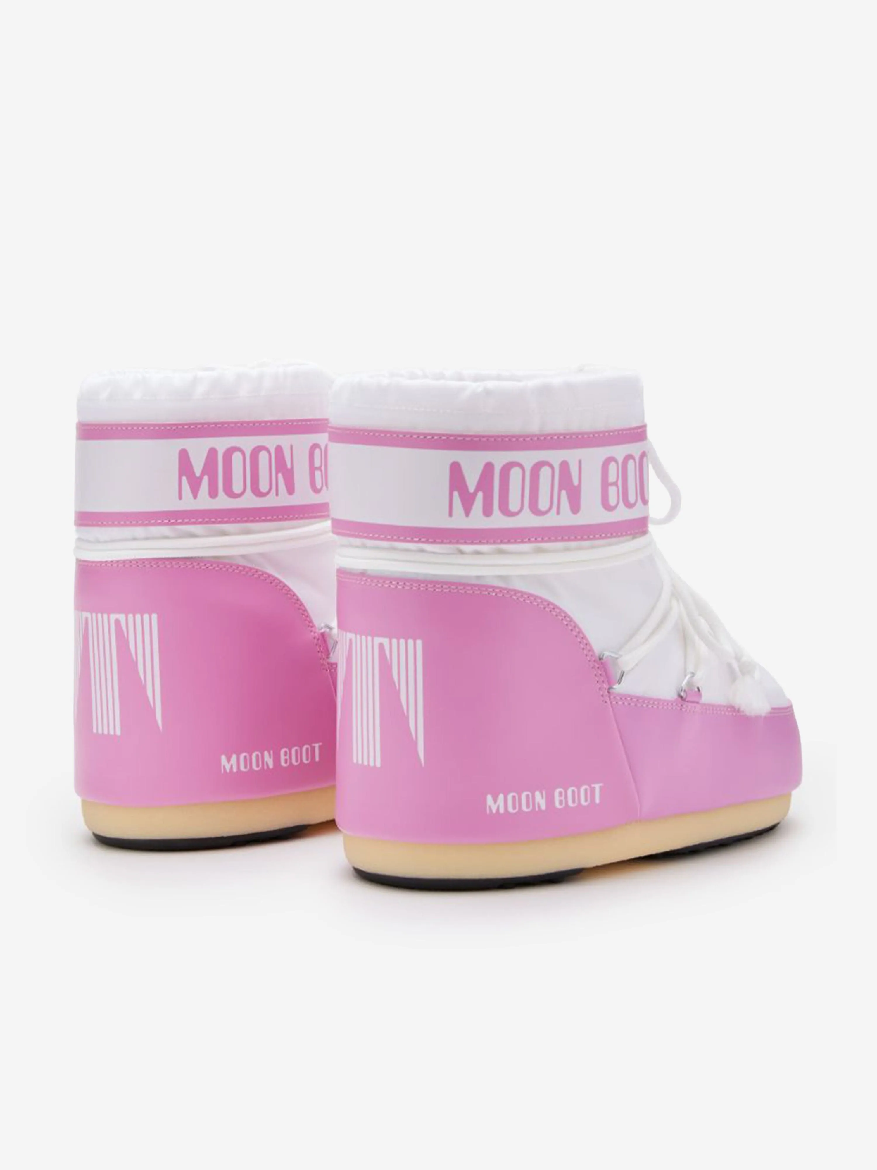 Moon Boot Girls Icon Low Boots in Pink