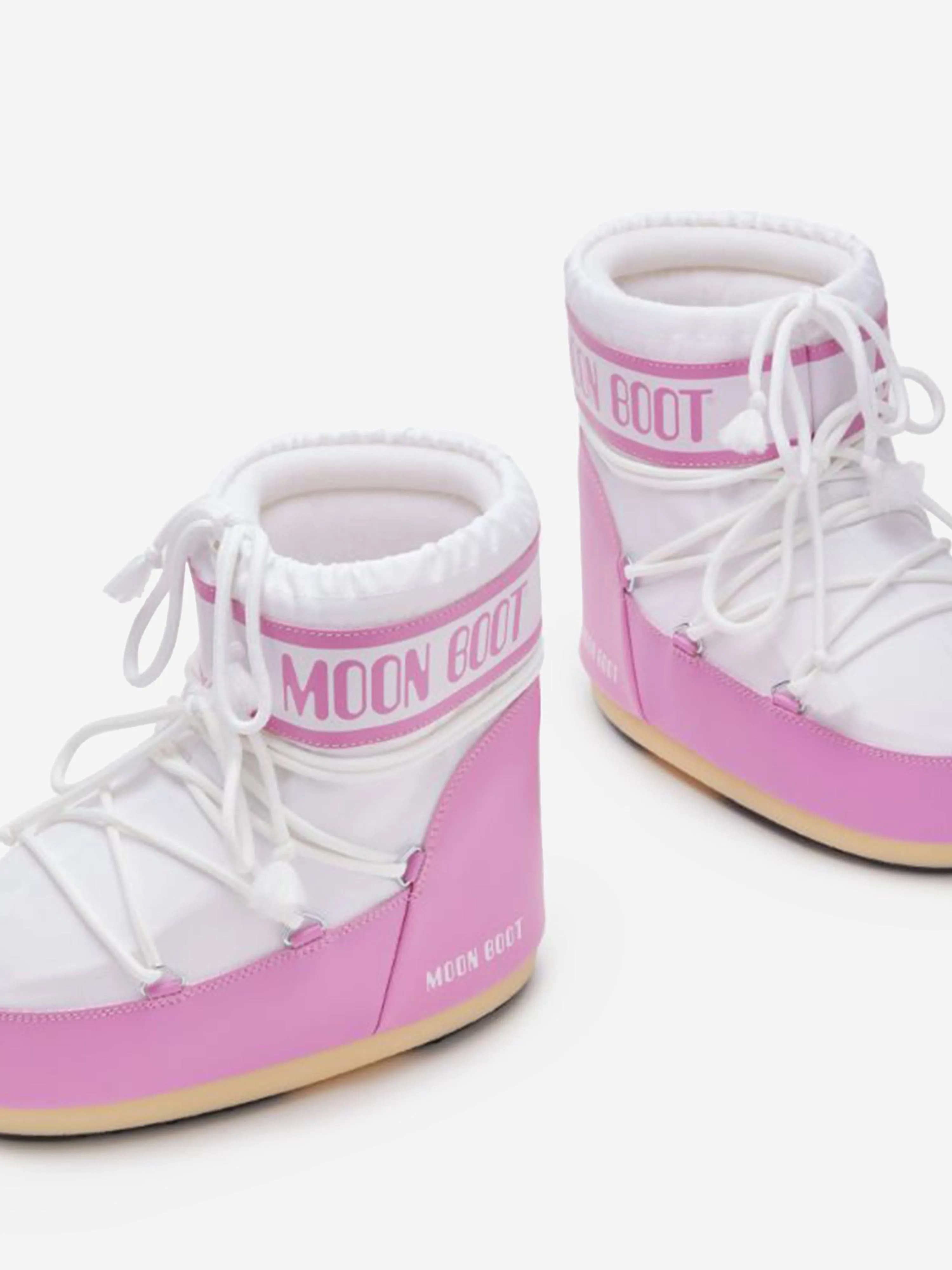 Moon Boot Girls Icon Low Boots in Pink