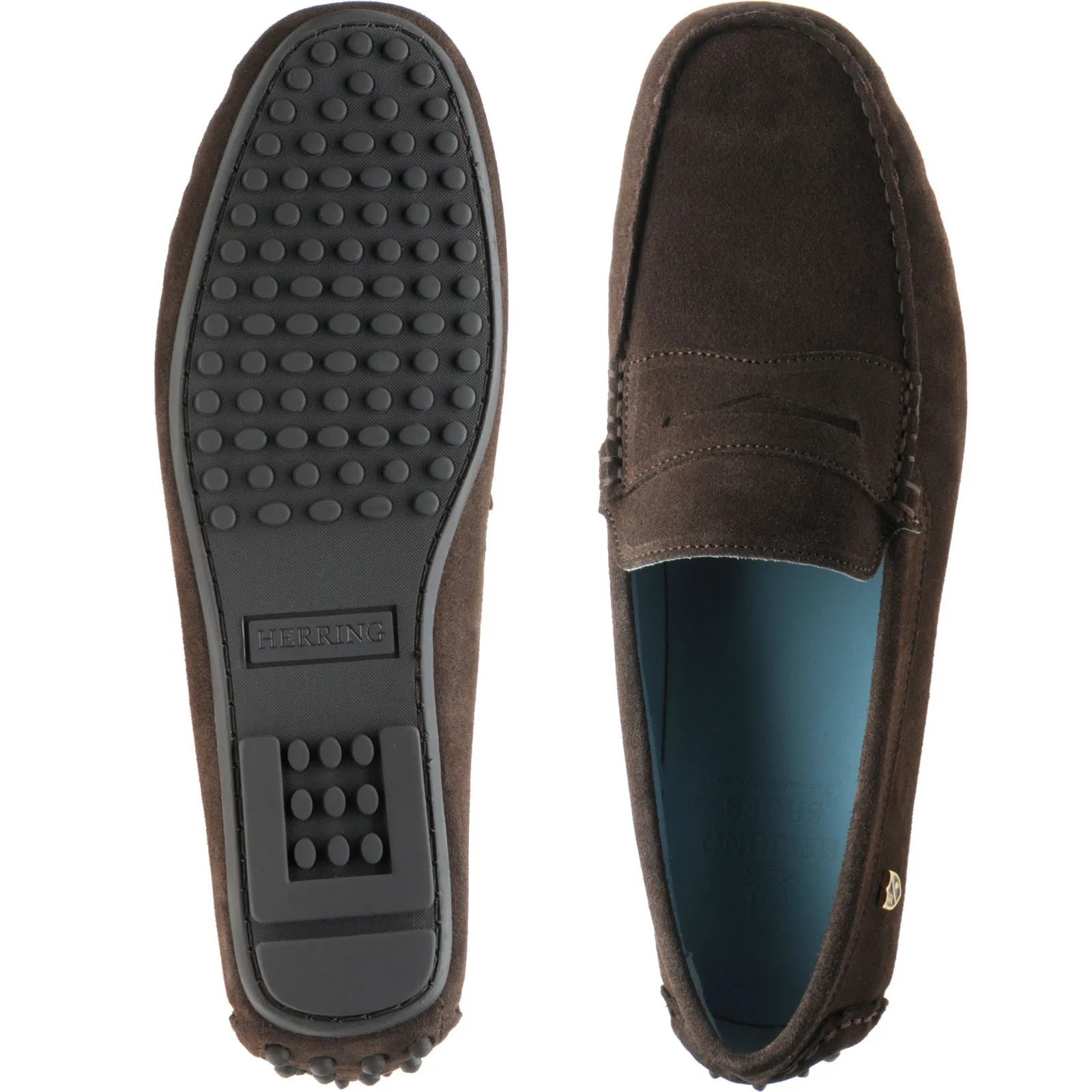 Murlo II rubber-soled driving moccasins