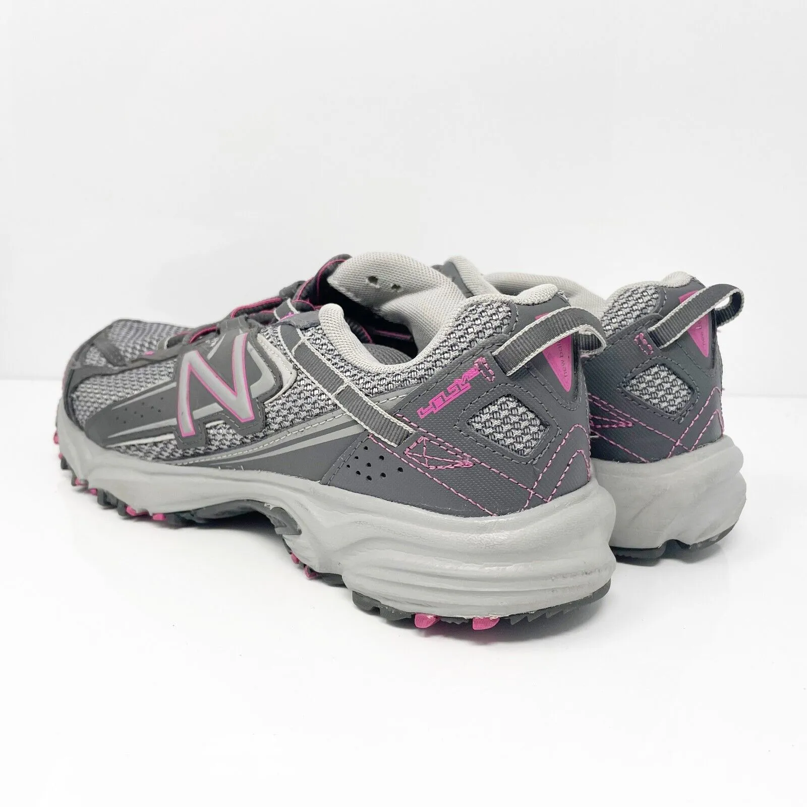 New Balance Womens 411 V2 WT411GP2 Gray Running Shoes Sneakers Size 8 D