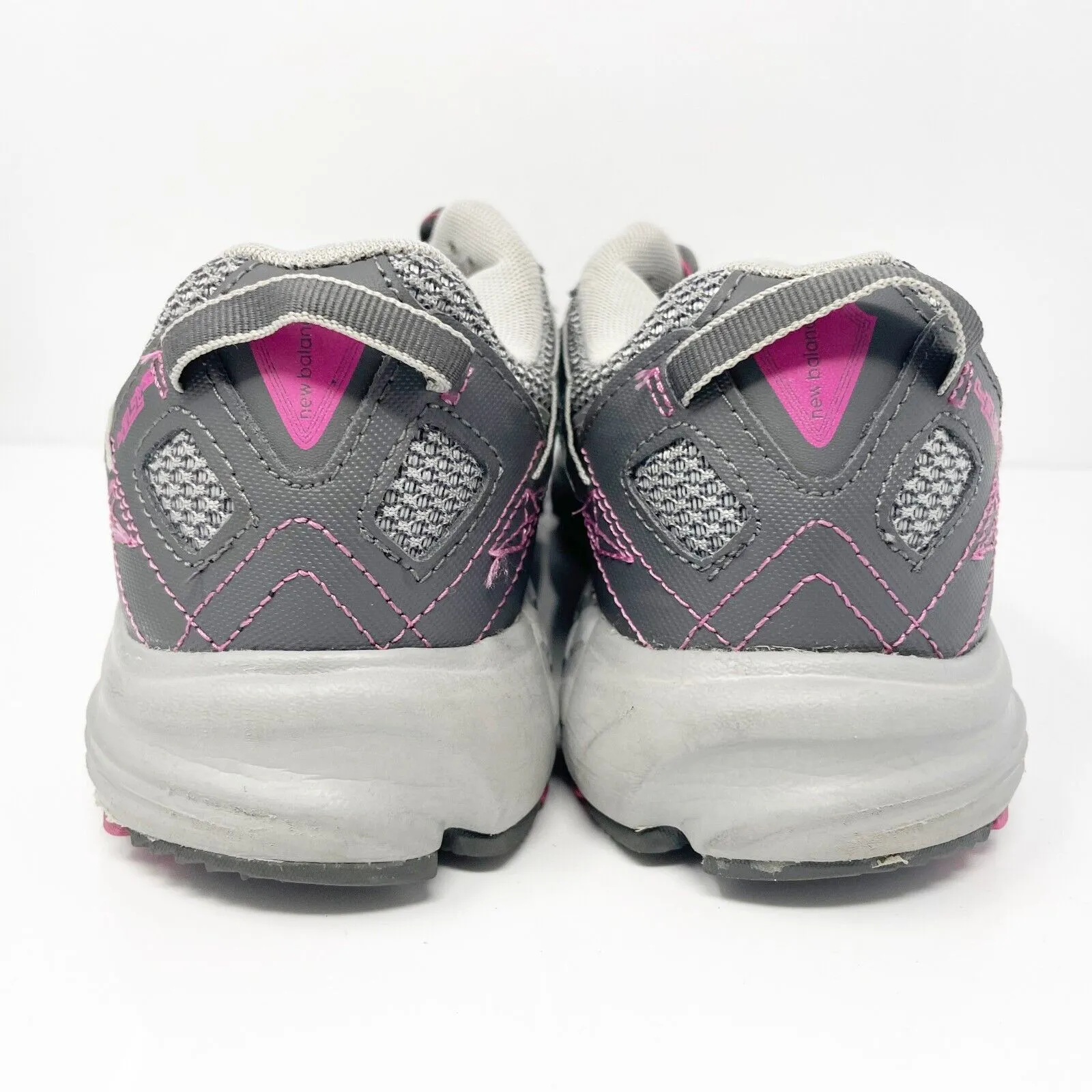 New Balance Womens 411 V2 WT411GP2 Gray Running Shoes Sneakers Size 8 D