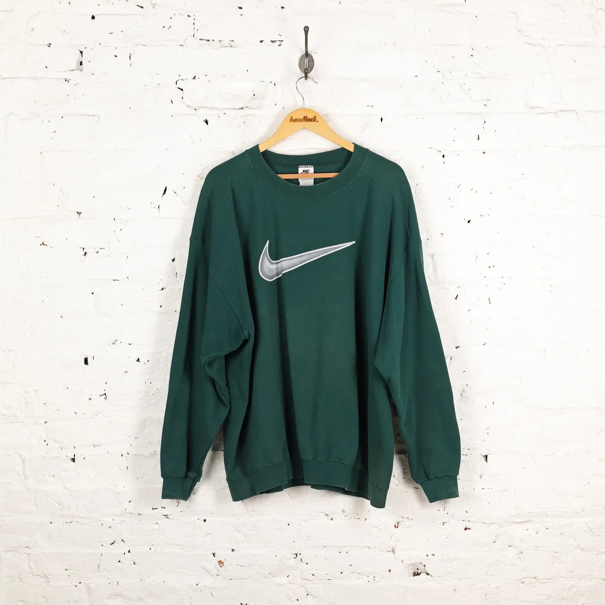 Nike 90s Sweatshirt - Green - XL