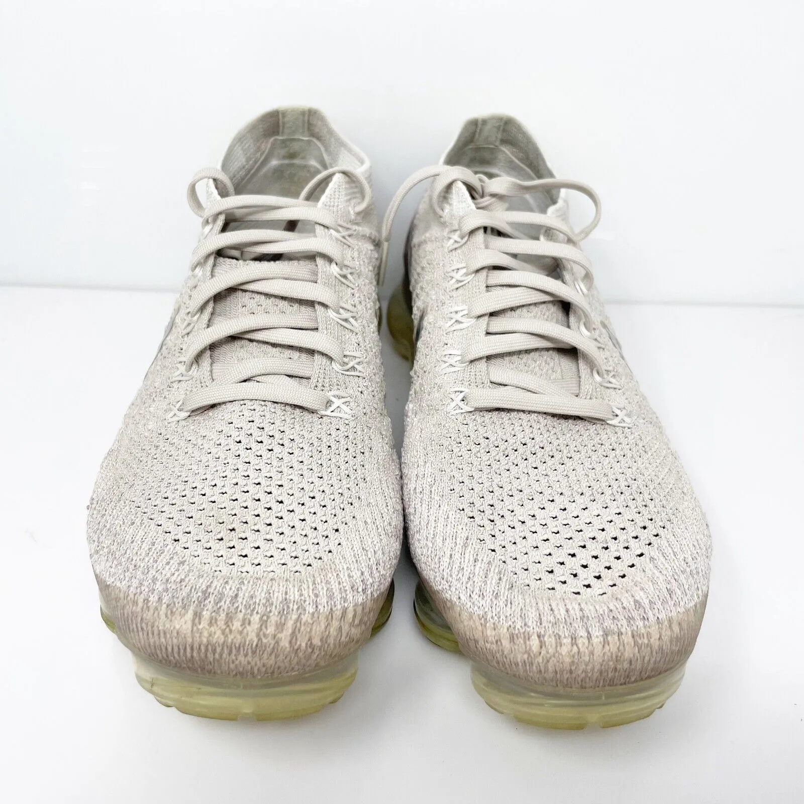 Nike Womens Air Vapormax 849557-202 Beige Running Shoes Sneakers Size 8.5