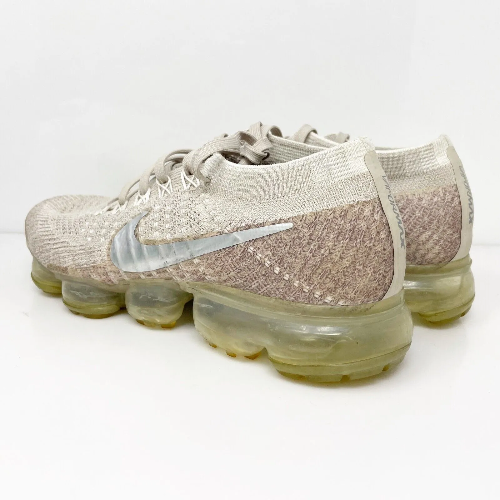 Nike Womens Air Vapormax 849557-202 Beige Running Shoes Sneakers Size 8.5