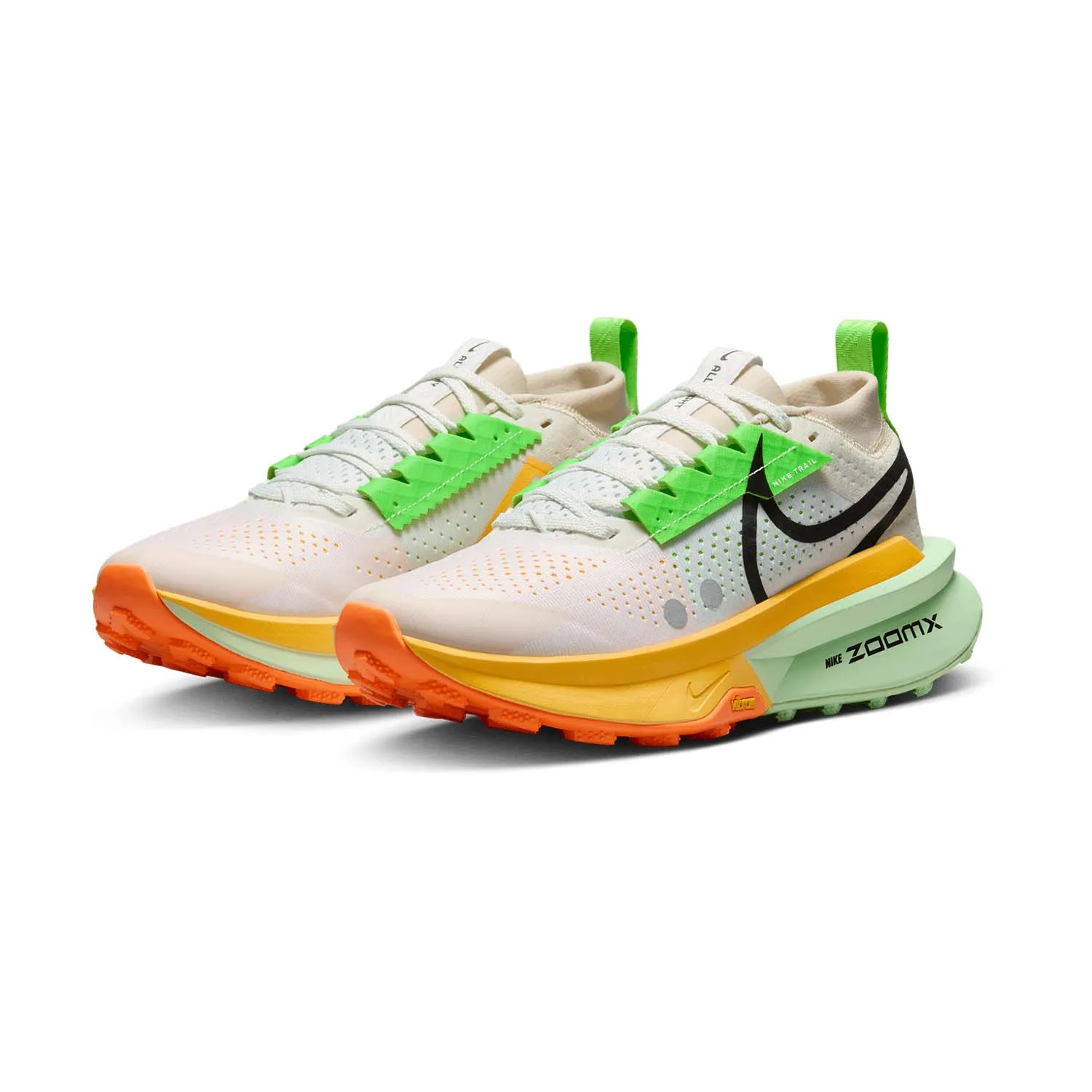 Nike Zegama Trail 2  Summit White/Black/Laser Orange