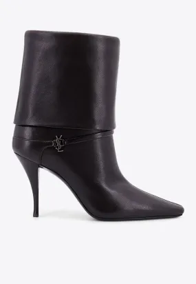 Niki 90 Smooth Leather Ankle Boots