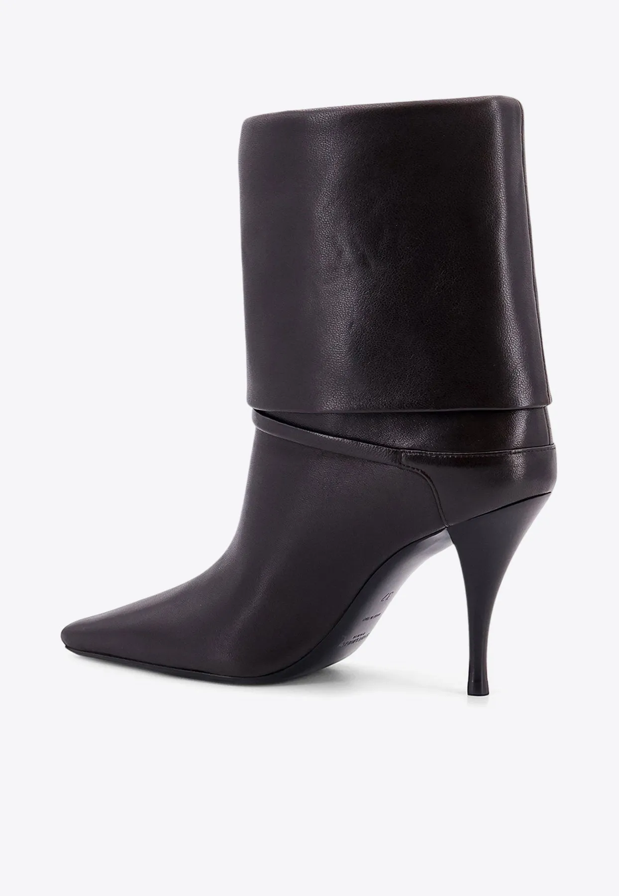 Niki 90 Smooth Leather Ankle Boots